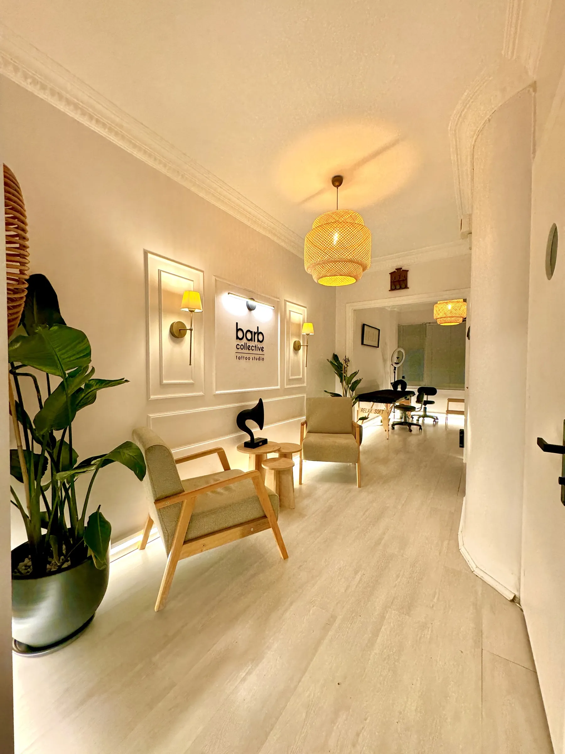 The atelier, entrance